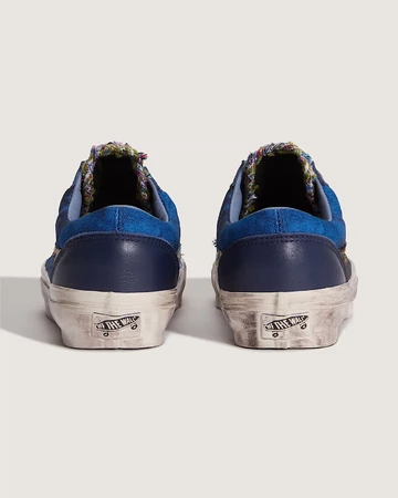 Vans Premium Old Skool 36 Souvenir Navy von hinten