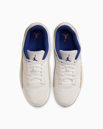 Jordan Flight Court White Paar von oben