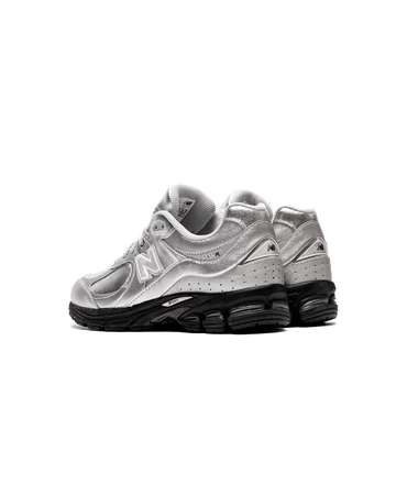 New Balance 2002R Silver Metallic Paar Fersen