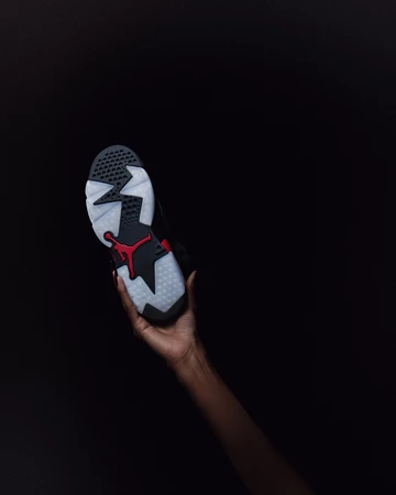 Air Jordan 6 Retro Infrared Salesman Mood Sohle