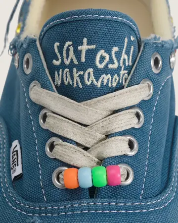 Satoshi Nakamoto x Vans Era 95 Round Lucky Charm Navy Detailbild