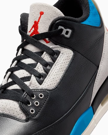Jordan 3 Rare Air Laser Upper Details