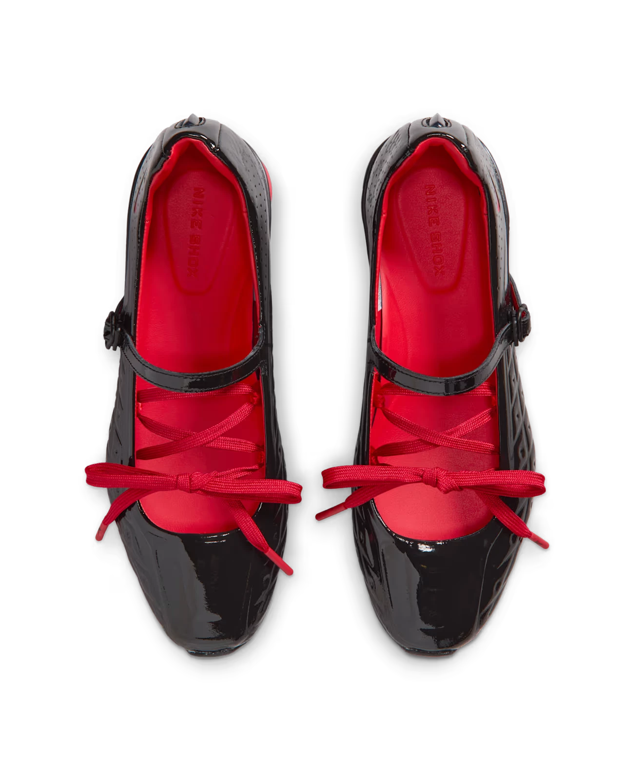 LABELHOOD x Nike Shox Z Calistra Black & University Red DA6672-100