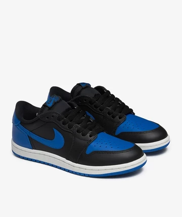 Jordan 1 Low 85 Royal Paar seitlich