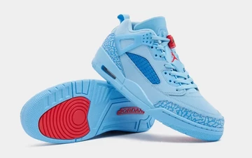 Jordan Spizike Low Houston Oilers aufgestellt