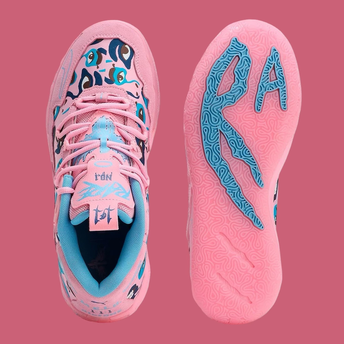 Kid Super Puma LaMelo Ball MB.03 379328 - 01 | Кожаные