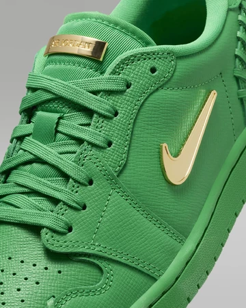 Jordan 1 Low Method of Make Lucky Green Detailbild