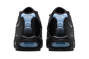 Palace x Nike Air Max 95 Silver von hinten