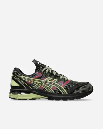 Der Kiko Kostadinov ASICS US4-S GEL-Terrain Neon Lime von außen