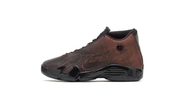 Mowalola x Nike Air Jordan 14 Retro Burnt Red