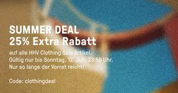 HHV Sommer Sale - 25% Extra-Rabatt!