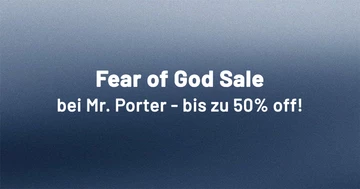 Fear of God Sale via Mr Porter - up to 50% off!