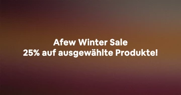 Afew Winter Sale - 25% auf ausgewählte Produkte!