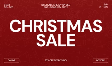 Solebox Christmas Sale - 35% Rabatt auf alles!
