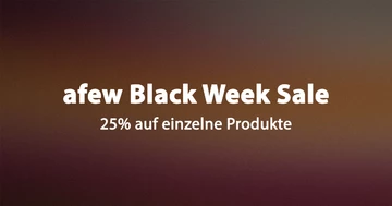 Afew Black Week Sale - 25% off selected products!