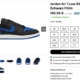 Jordan 1 Low 85 Royal - all sizes! Otherwise sold out!