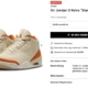 Jordan 3 "Starfish" für 157 statt 210 Euro! 😎 Fast alle Größen und kostenloses Shipping!