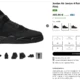Late Drop! Jordan 4 Black Cat via Kickz - sonst überall so gut wie sold out! 👀