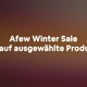 25% OFF! afew Winter Sale - habt ihr schon reingeschaut? 💪