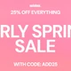 Last Call! Early Spring Sale bei Solebox 25% auf alles - bis Mitternacht!🕛