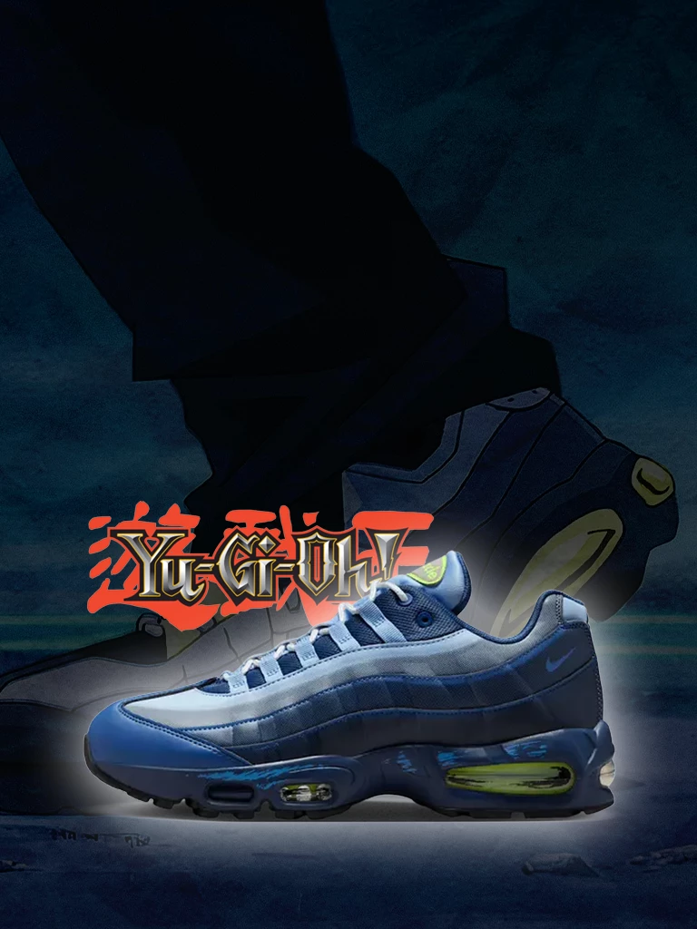 Verpasse keine News zum Release des Yu-Gi-Oh! x Nike Air Max Muscle 95 mit unserer kostenlosen App!
