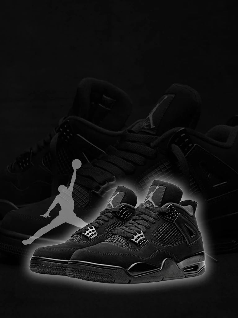 Verpasse keine Infos zum Release des Jordan 4 Retro Black Cat 2025 mit unserer App!