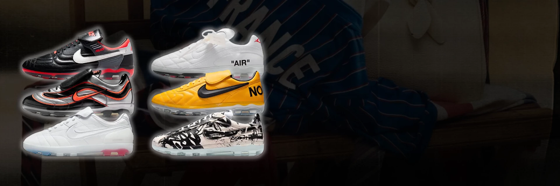 Verpasse keine Infos zur Nike X2 x Cryoshot World Cup Collection mit unserer kostenlosen App