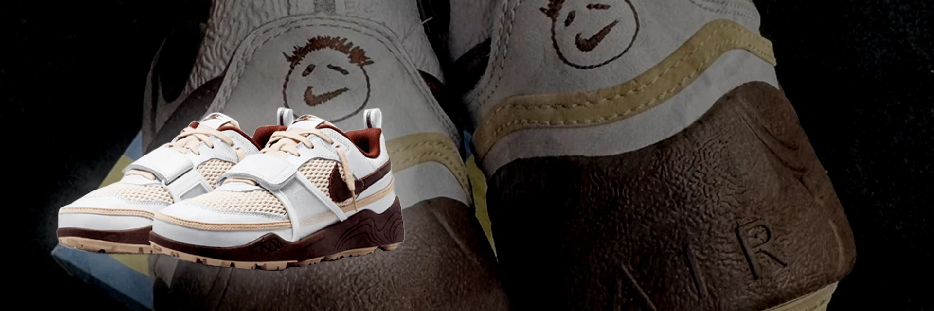 Verpasse keine Infos zu dem Travis Scott x Nike Zoom Field Jaxx Light Chocolate Release mit unserer kostenlosen App!