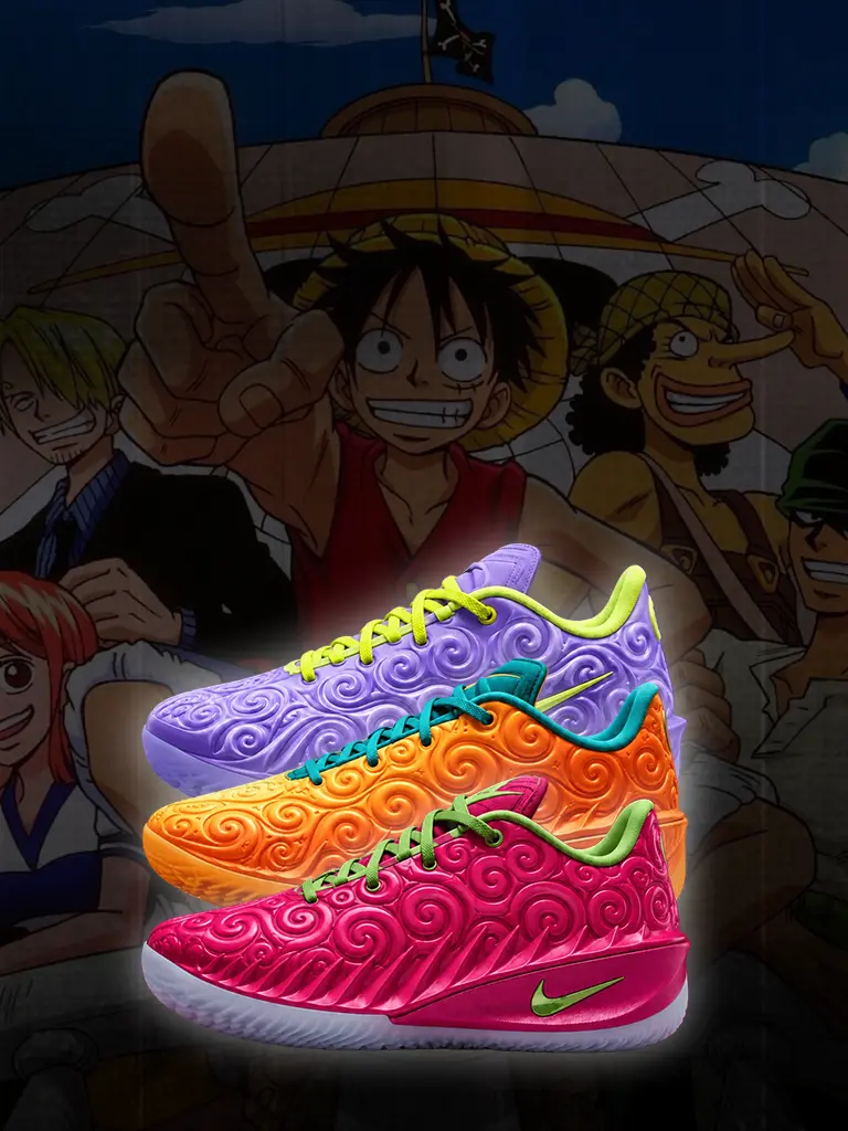 Alle Infos zum One Piece x Nike GT Cut 4 Devil Fruit Pack findest du in unserer App! Jetzt runterladen!