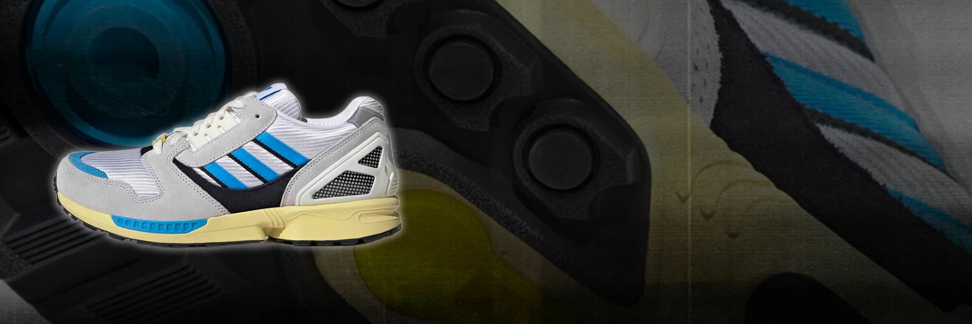 Verpasse keine Infos zum adidas ZX 8000 Made in Germany Lucid Aquamarine mit unserer kostenloser App!