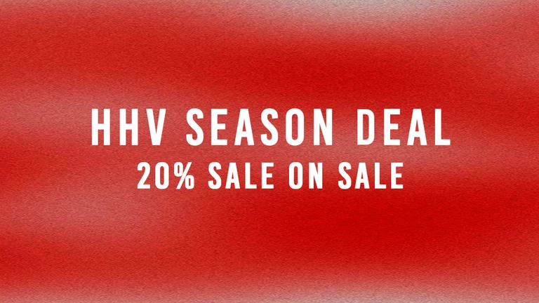 HHV Clothing & Sneaker Deal - 25% auf alles im Sale!