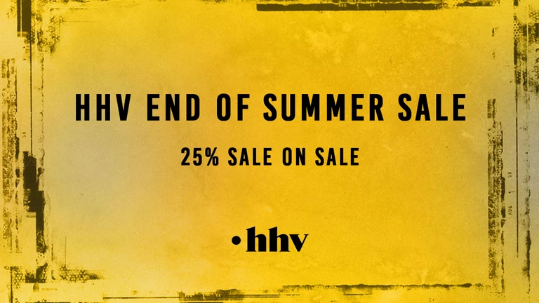 HHV End of Summer Sale - 25% off on apparel & sneakers in the sale!