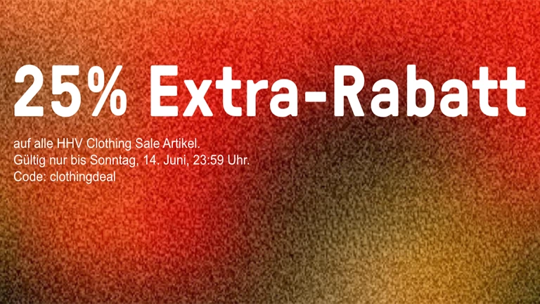 HHV Clothing Deal - 25% Extra-Rabatt!