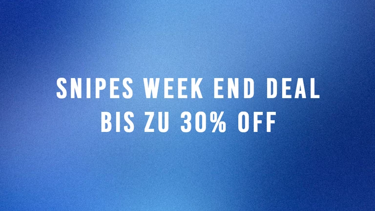Snipes Weekend Deal - bis zu 30% auf ausgewählte Artikel!