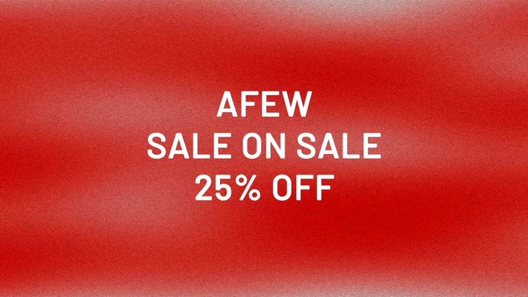 afew Sale on Sale - 25% Rabatt!