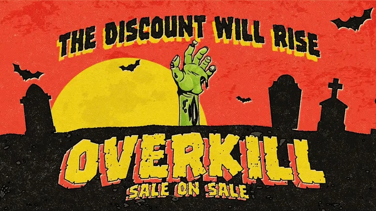Overkill Halloween Sale on Sale - 25% Rabatt on Top!