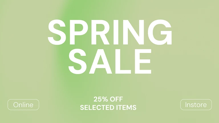 Solebox Spring Sale - 25% off selected products!