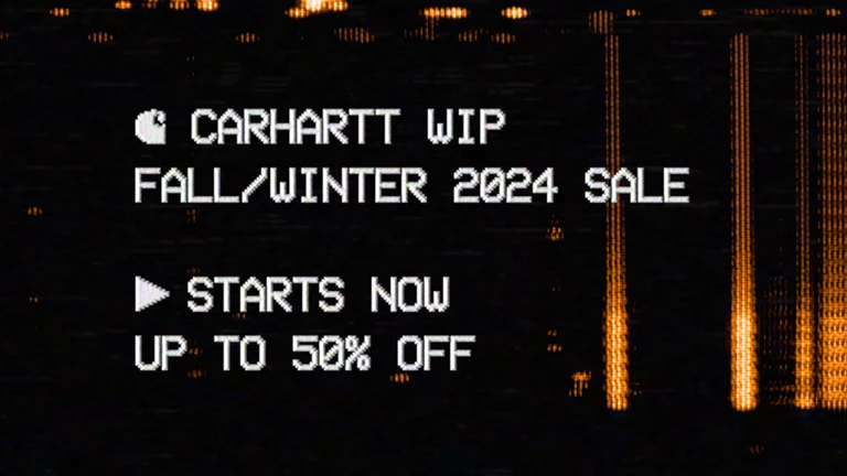 Carhartt WIP F/W 24 Sale - bis zu 50% off!