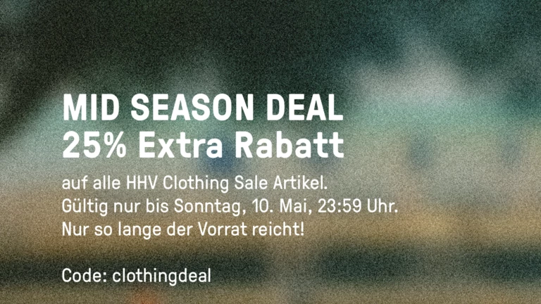 HHV Mid Season Deal - 25% Extra-Rabatt!