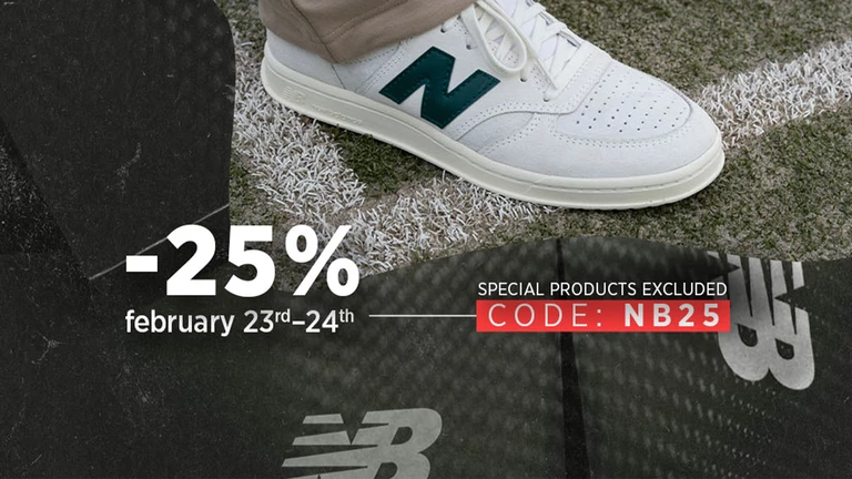 43einhalb 48H New Balance Sale - 25% Rabatt!