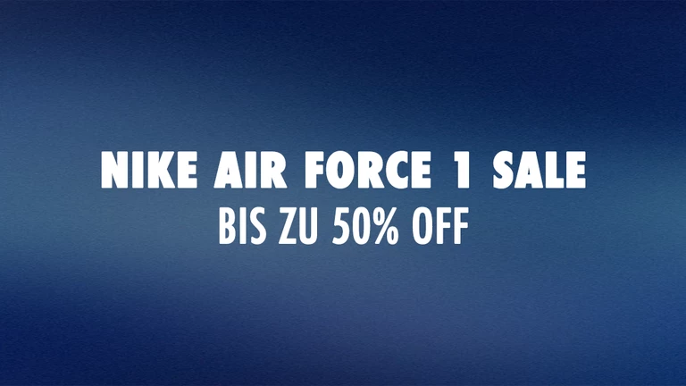 Nike Air Force 1 Sale - bis zu 50% Rabatt!
