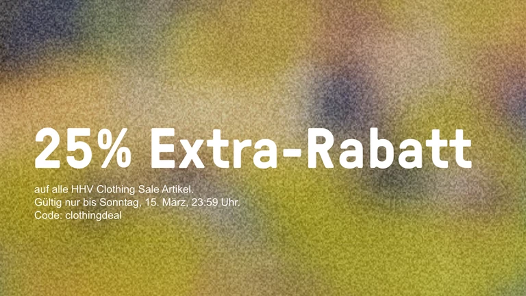 HHV Clothing Sale - 25% Extra-Rabatt
