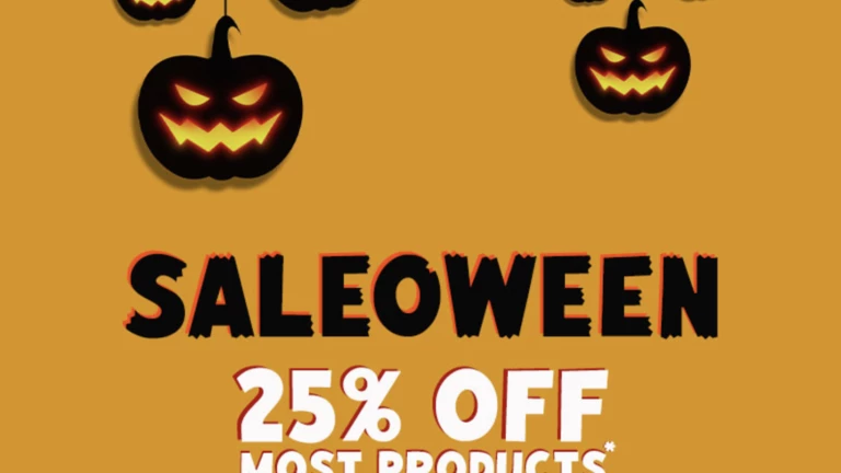 Allike Saleoween - 25% off almost everything at Allike!