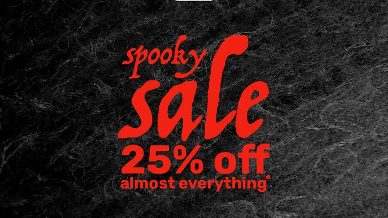 a.plus Spooky Sale - 25% off almost everything!