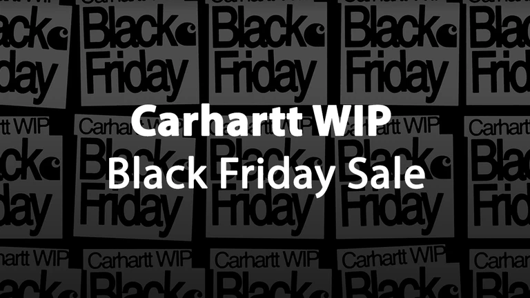 Carhartt WIP Black Friday - 50% auf deine Lieblings-Pieces!