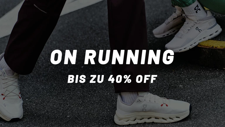 On Running - bis zu 40% off auf ausgewählte Modelle!