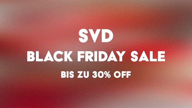 SVD Black Friday Sale - bis zu 30% Rabatt beim Kauf von zwei Artikeln! 