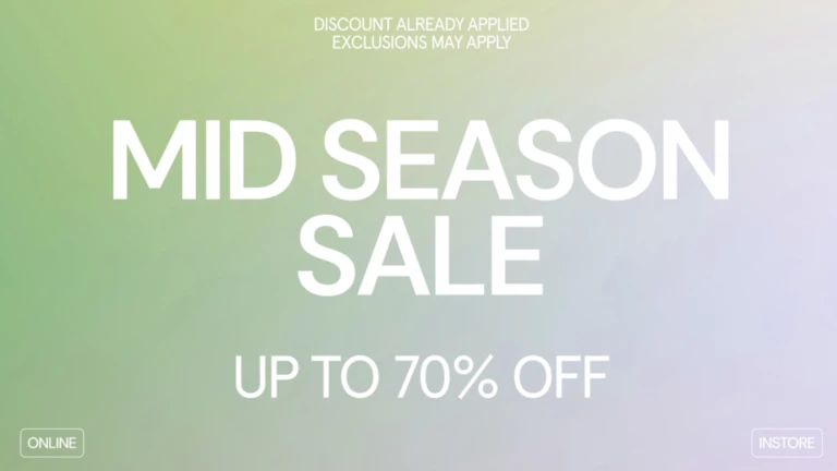 Mid Season Sale bei Solebox - bis zu 70% off!