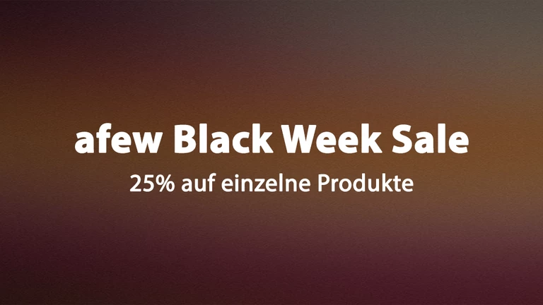 Afew Black Week Sale - 25% auf ausgewählte Produkte!