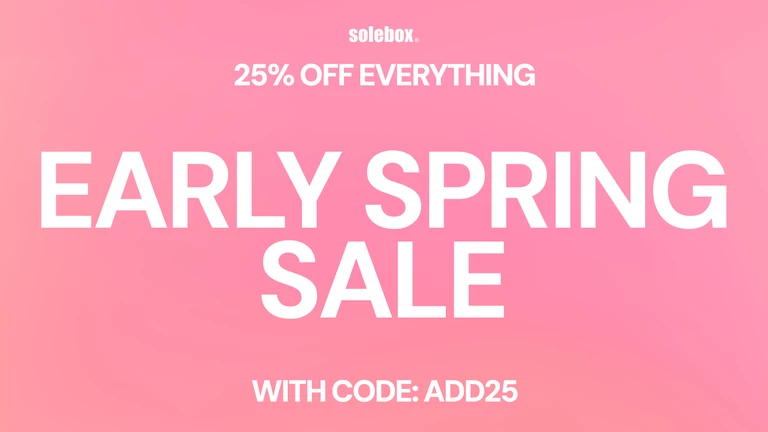 Early Spring Sale bei Solebox - 25% auf alles!